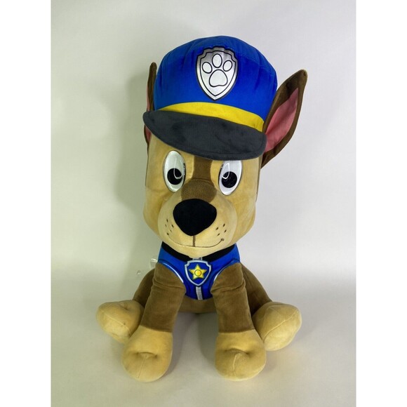 Gund Paw Patrol Chase Dog Puppy Plush Stuffed Animal Toy Large 18in